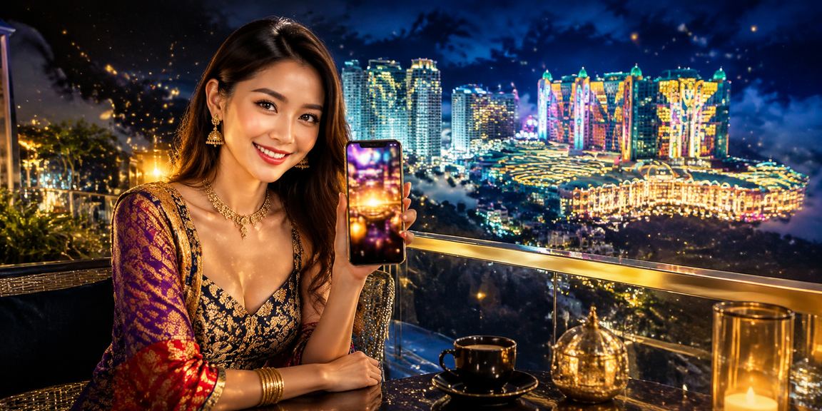 Akses kasino mudah alih Genting Highlands melalui telefon pintar